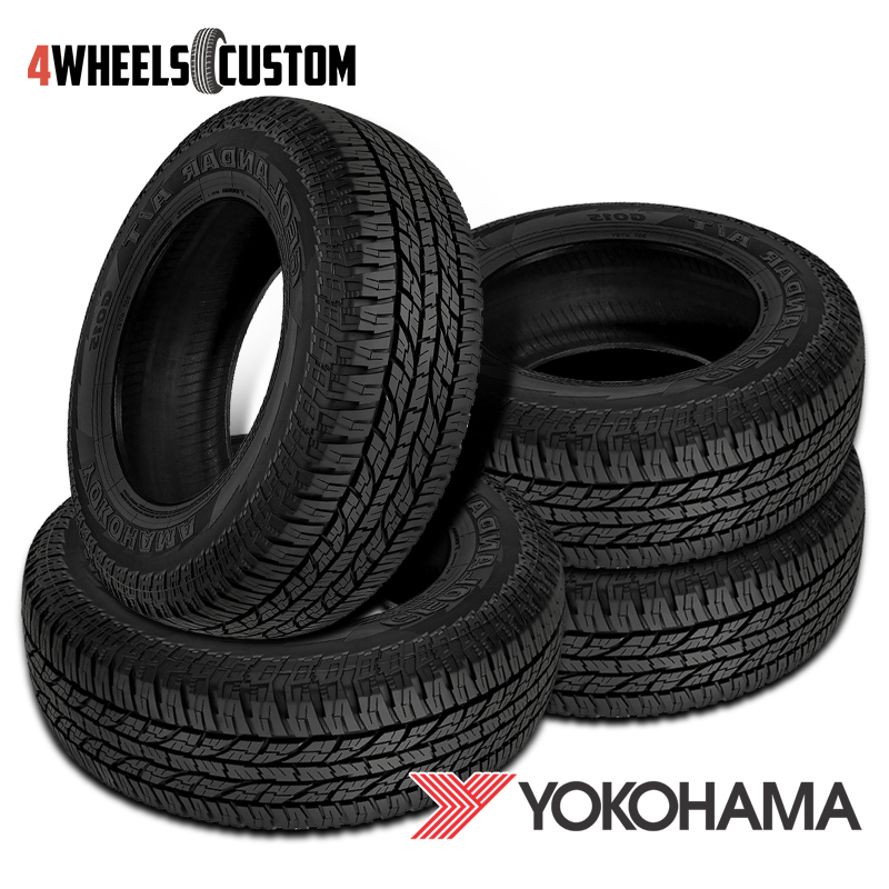 4 X New Yokohama Geolandar A/T G015 P255/70R16 109T Tires | eBay